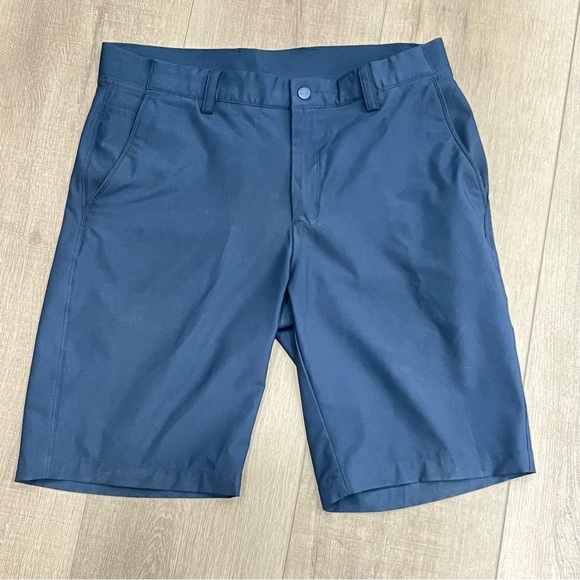 Greg Norman Collection Other - Greg Norman Men's Stretch Navy Blue Size 34 Golf Shorts Performance Inseam 10”